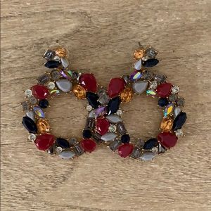 J. crew Factory jeweled earrings